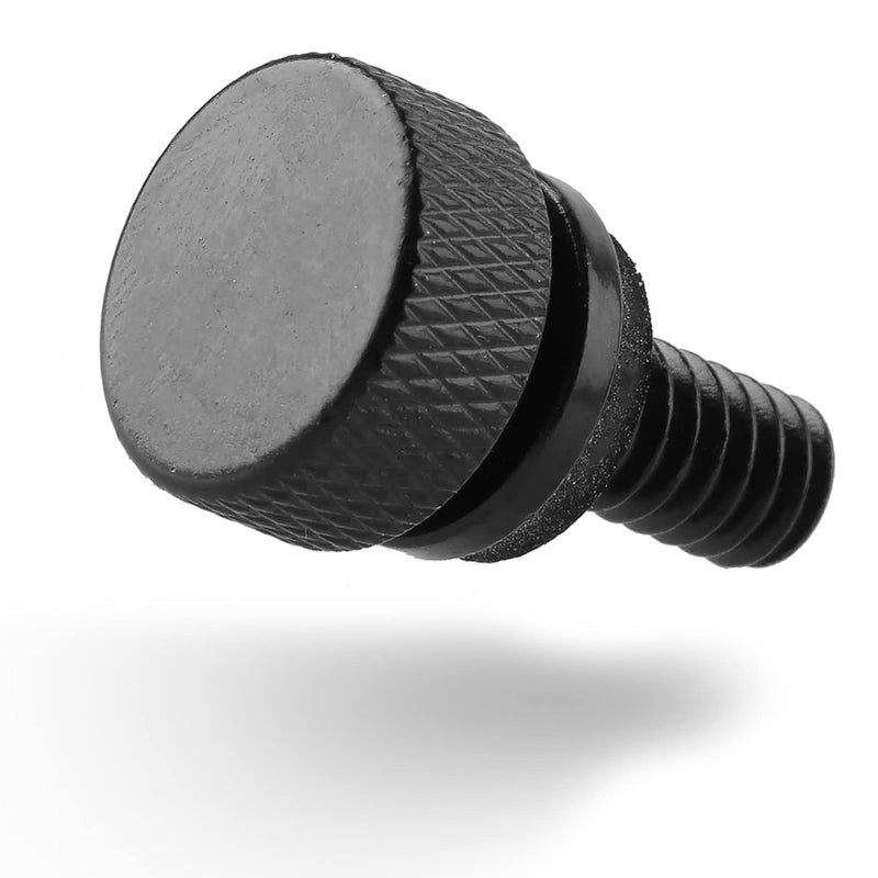 Lubinxun Stainless Steel Seat Bolt Rear Mount Screw Black Compatible with Harley Davidson 1996-2024,2 PCS - Image 5